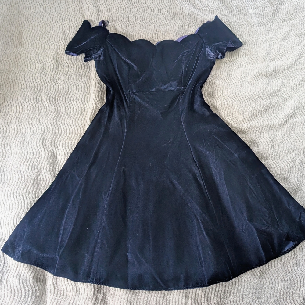 Roberta Bridal Strapless Navy Dress